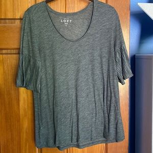 Loft grey lightweight top